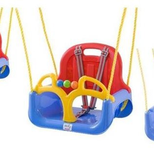 Babygo-Leagan Transformabil 3 In 1 (Cu Centuri De Siguranta) Blue Red