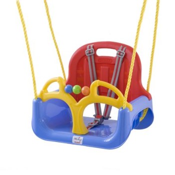 Babygo-Leagan Transformabil 3 In 1 (Cu Centuri De Siguranta) Blue Red