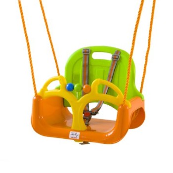 Babygo-Leagan Transformabil 3 In 1 (Cu Centuri De Siguranta) Green Orange