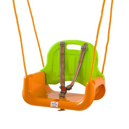 Babygo-Leagan Transformabil 3 In 1 (Cu Centuri De Siguranta) Green Orange
