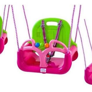 Babygo-Leagan Transformabil 3 In 1 (Cu Centuri De Siguranta) Pink Green