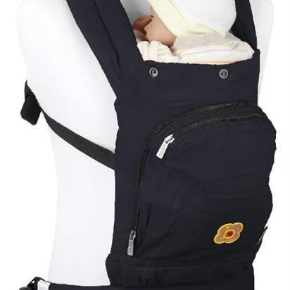 Babygo-Marsupiu Anatomic Cangoo Active Air Black
