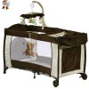 Babygo-Patut Pliant Cu 2 Nivele Si Mini-Carusel Sleeper Deluxe Maro