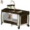 Babygo-Patut Pliant Cu 2 Nivele Si Mini-Carusel Sleeper Deluxe Maro
