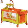 Babygo-Patut Pliant Cu 2 Nivele Si Mini-Carusel Sleeper Deluxe Orange