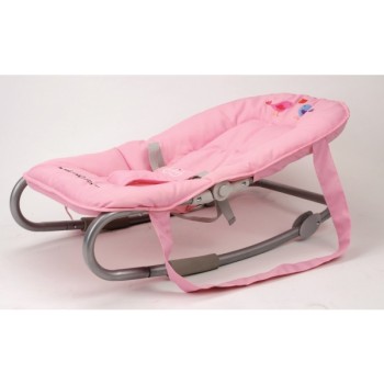 Babygo-Sezlong Babywippen Pink