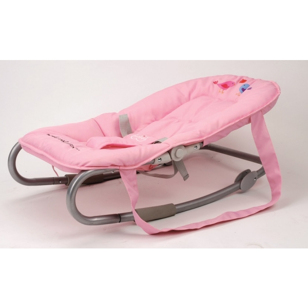 Babygo-Sezlong Babywippen Pink