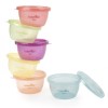 Babymoov-A004302 Set De 6 Boluri Pentru Mancarea Bebelusului