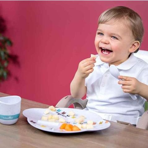 Babymoov-A005504-Set Complet Pentru Hranire Party Lunch Albastru