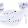 Babymoov-A005505-Set Complet Pentru Hranire Party Lunch Roz