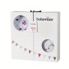 Babymoov-A005505-Set Complet Pentru Hranire Party Lunch Roz