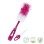 Babymoov-A006004 Perie 2 In 1 Pentru Curatarea Biberoanelor Roz