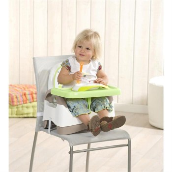 Babymoov-A009006-Booster Compact, Pliabil Almond/Taupe