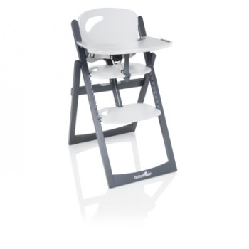 Babymoov-A010201 Scaun De Masa Evolutiv Light Wood Zinc