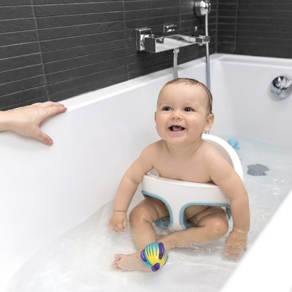 Babymoov-A022002 Sscaun pentru Baie Aquaseat White 
