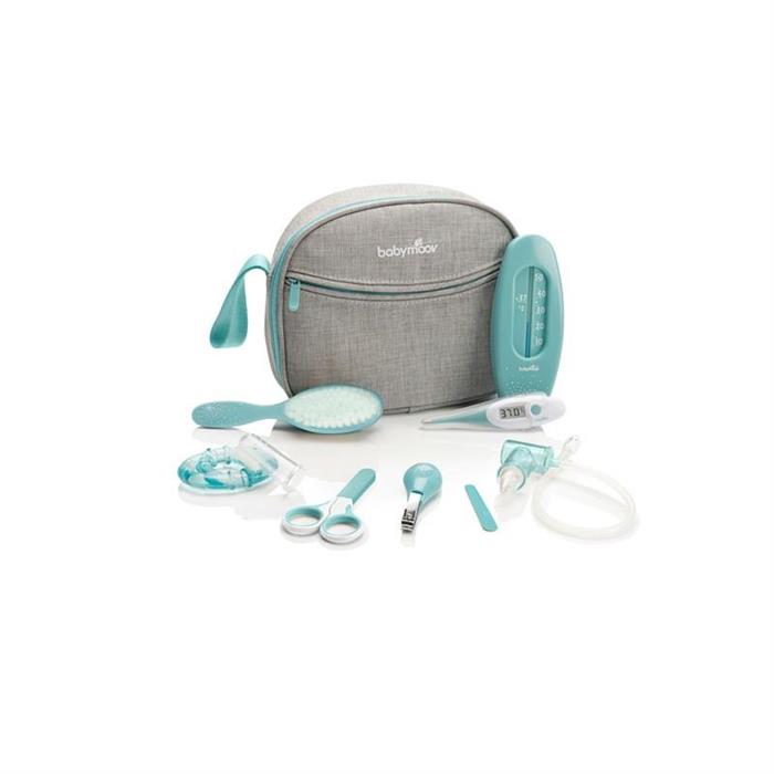 Babymoov – A032002 Set pentru ingrijire 9 piese, Grooming Set Aqua