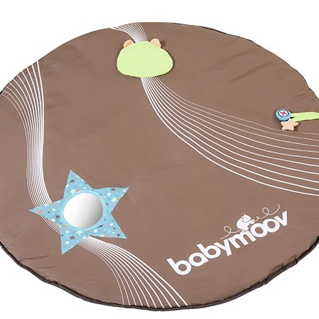 Babymoov-A035204 Cortul Anti-Uv Babyni 2 In 1 Blu-Taupe Premium