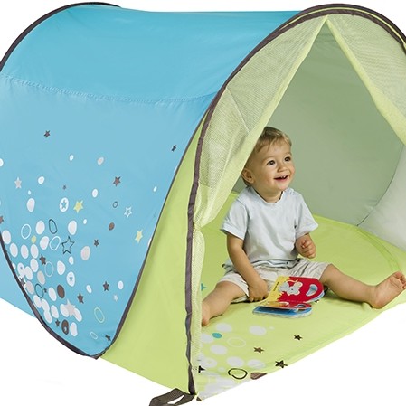 Babymoov-A038205 Cort Anti-Uv Blue/Green