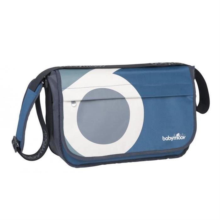 Babymoov-A043548 Geanta Multifunctionala Messenger Bag Petrole