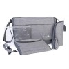 Babymoov-A043549 Geanta Multifunctionala Messenger Bag Smokey