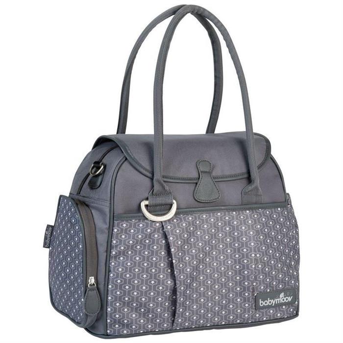 Babymoov-A043561 Geanta Multifunctionala New Style Zinc