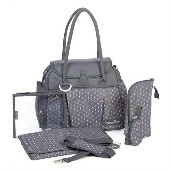 Babymoov-A043561 Geanta Multifunctionala New Style Zinc