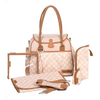 Babymoov-A043562 Geanta Multifunctionala New Style Taupe