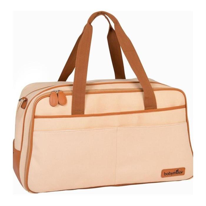 Babymoov-A043569 Geanta Multifunctionala New Traveller Taupe
