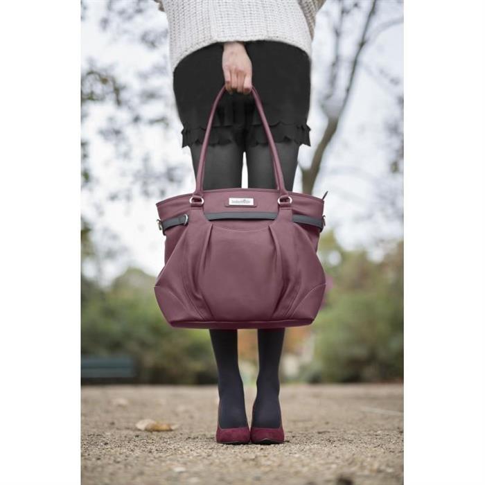 Babymoov-A043572 Geanta Multifunctionala New Glitter Cherry