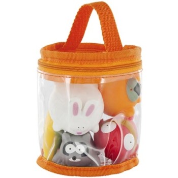 Babymoov-A104919-Set 6 Jucarioare De Baie Farm Animals