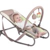 Babymoov-A12416-Balansoar Portabil Bubble Almond/Taupe