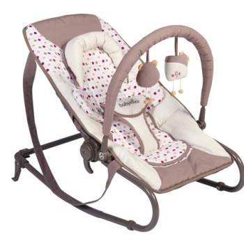 Babymoov-A12417-Balansoar Portabil Bubble Pink
