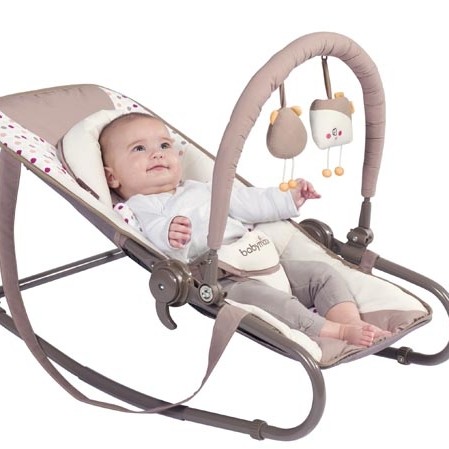 Babymoov-A12417-Balansoar Portabil Bubble Pink