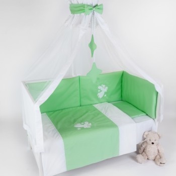 BEBEDECO-LBI-03-3 LENJERIE VERDE-ALB ZANA