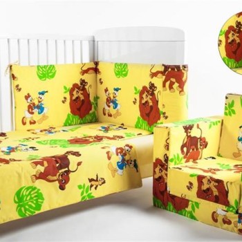 Bebedeco-Lenjerie 3 Piese Lion King