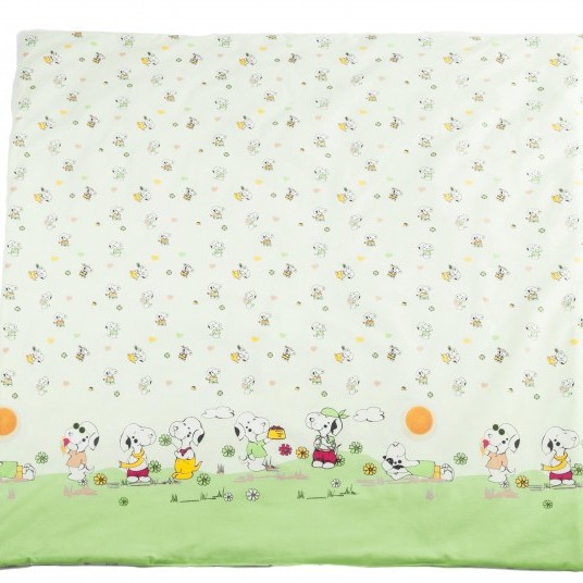 Bebedeco-Lenjerie Patut 3 Piese “Snoopy Catelusul”