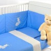 Bebedeco-Lenjerie Patut 3 Piese-Somn Usor Bleu/Crem