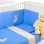 Bebedeco-Lenjerie Patut 3 Piese-Somn Usor Bleu/Crem