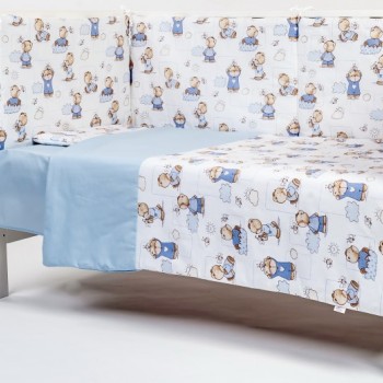 BEBEDECO – Lenjerie patut Bee Friends 3 piese