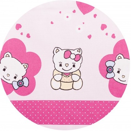 BEBEDECO – Lenjerie patut Funny Kitty 3 piese