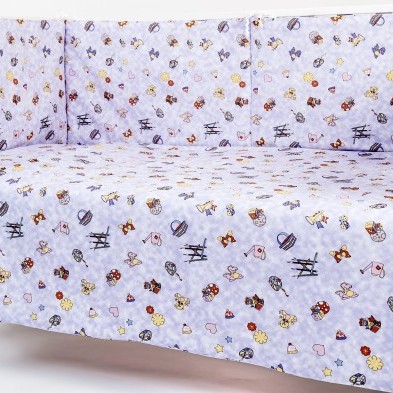 BEBEDECO – Lenjerie patut Lumea jucariilor 3 piese