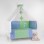 Bebedeco-Lenjerie Patut “Somn Usor!”-Bleu/Verde-3 Piese