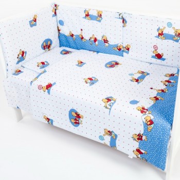 BEBEDECO - Lenjerie patut Ursuletul Winnie 3 piese