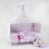 Bebedeco-Lenjerie Pentru Patut “Pisicuta Kitty”-3 Piese