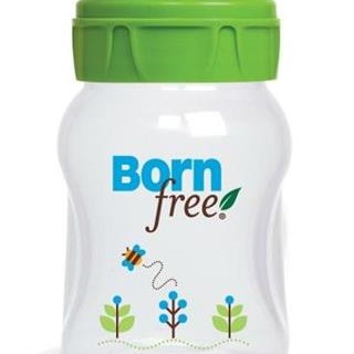Born Free-46176-Biberon Activeflow Din Plastic Incasabil 150 Ml