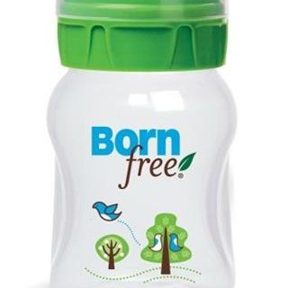 Born Free-46176-Biberon Activeflow Din Plastic Incasabil 150 Ml