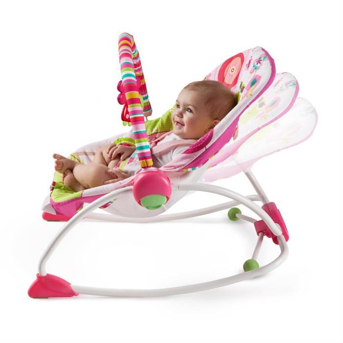 Bright Starts-10125 Balansoar 2 in 1 Raspberry Garden