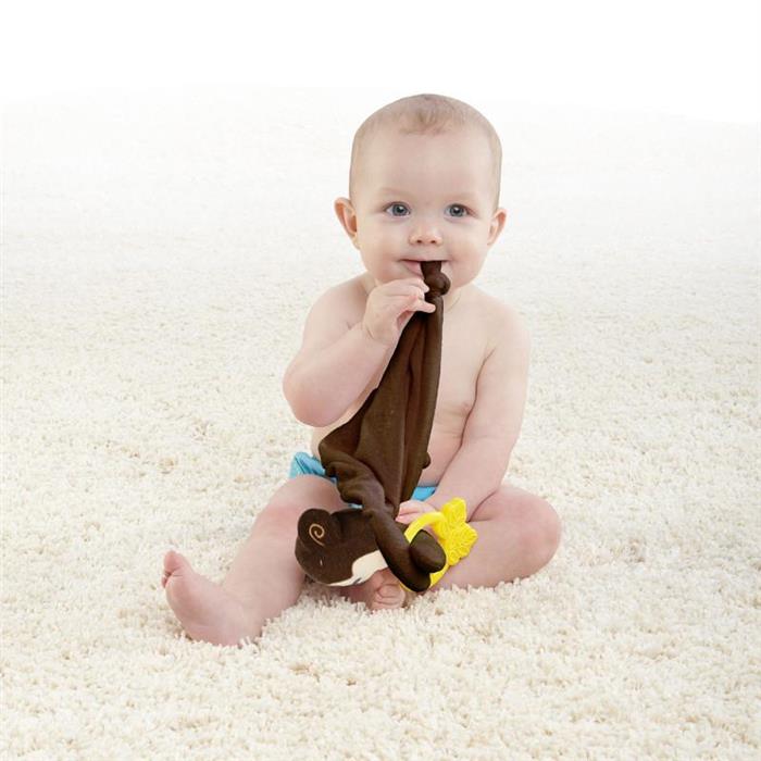 Bright Starts-40005B Paturica Rontaitoare Cozy Chew-Broscuta Simpatica