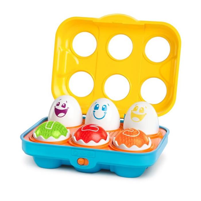 Bright Starts-52125 Jucarie Put N Shake Eggs-Giggling Gourmet™