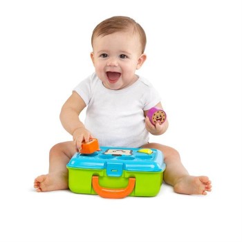 Bright Starts-52128 Cutiuta Cu Bunatati Sort ‘N Giggle-Giggling Gourmet